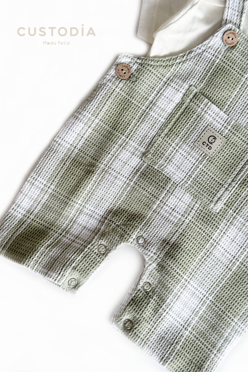 Overall Cuadritos Leñador