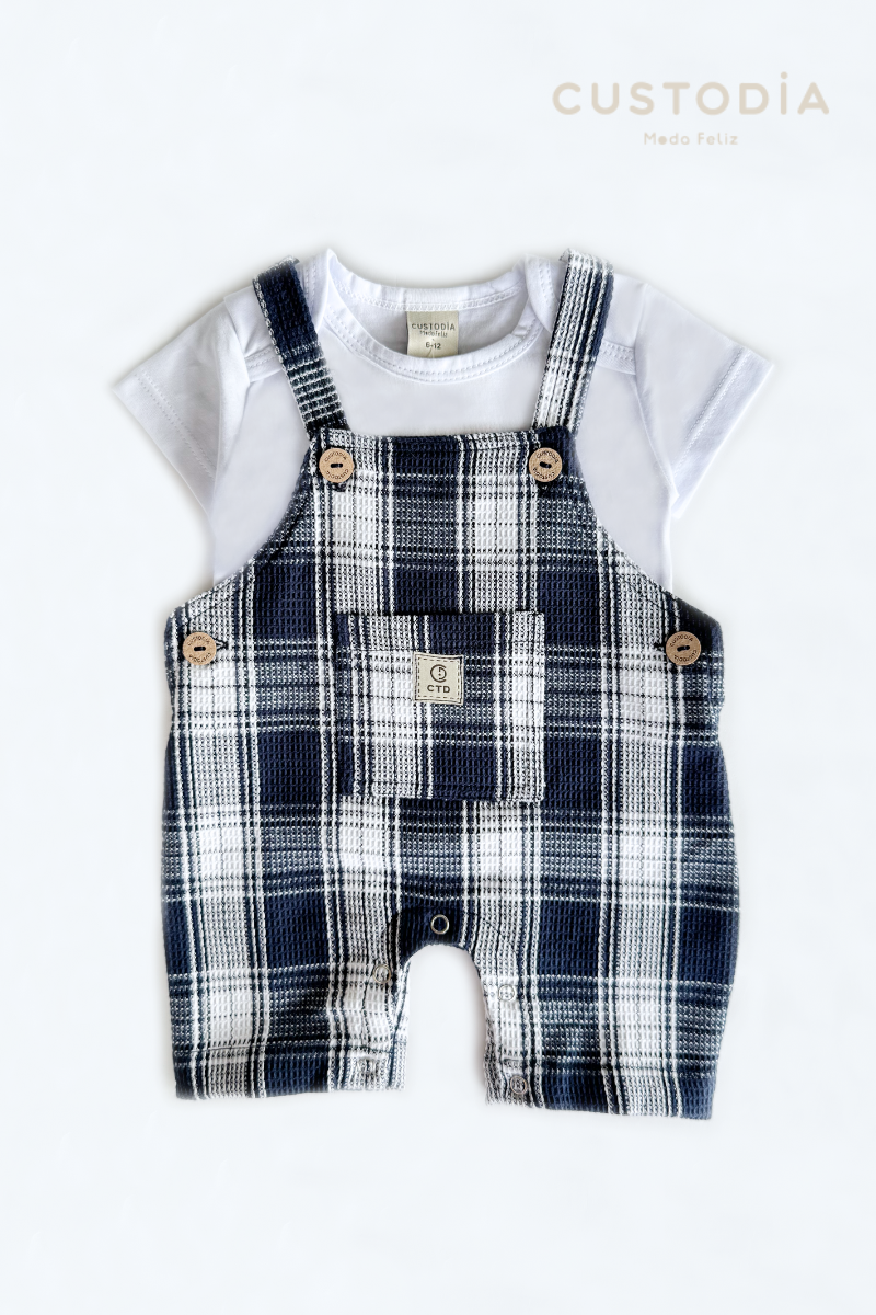 Overall Cuadritos Leñador