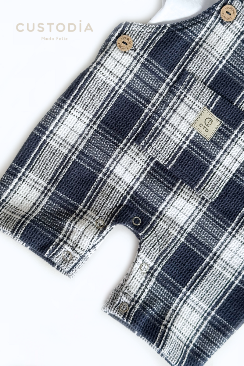 Overall Cuadritos Leñador