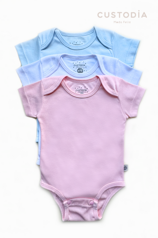 3 Bodys Pastelito Recién Nacida