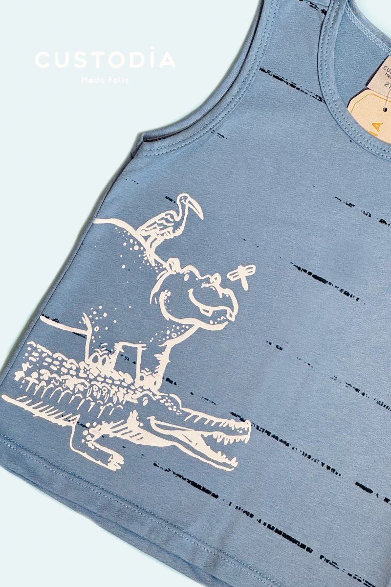 Camisilla Zoo Bebé