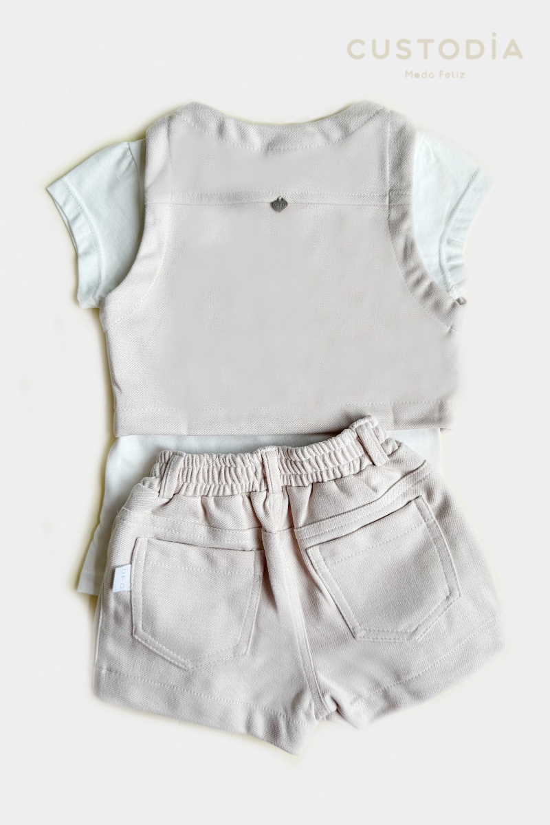 Set Chaleco y Falda Short Margaret