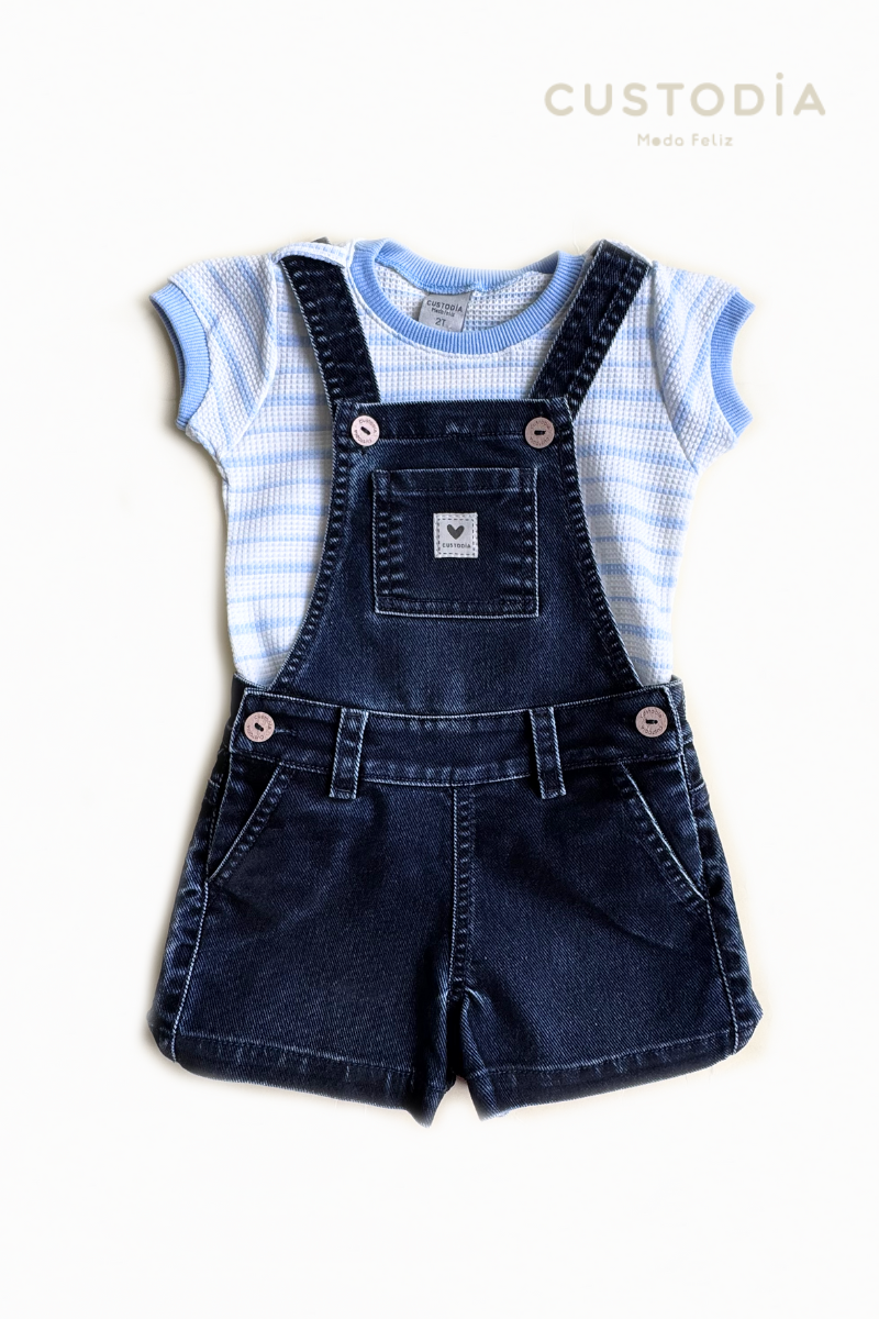Overall Corto Jean Love