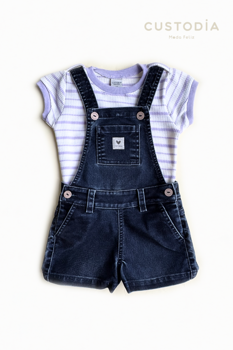 Overall Corto Jean Love