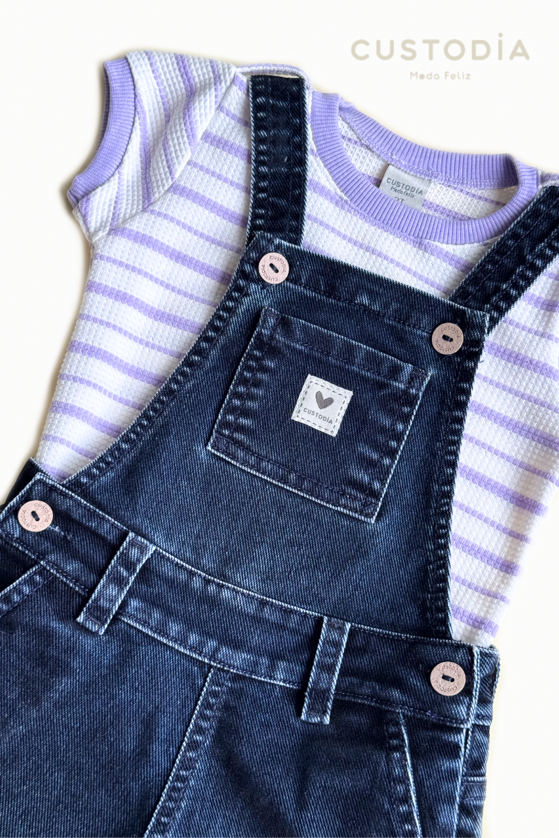 Overall Corto Jean Love