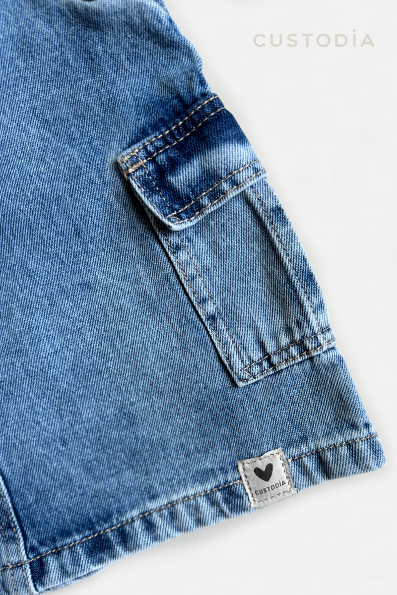 Jardinera Denim Color