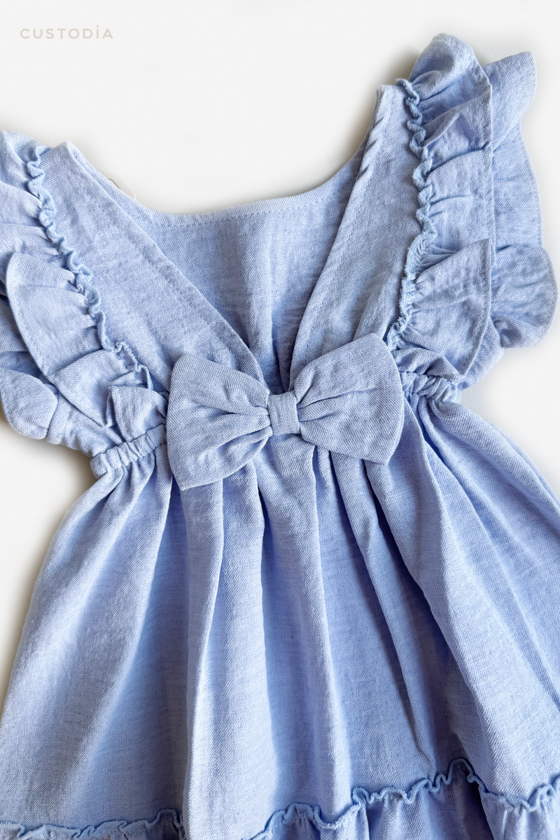 Vestido Emilia Moño Espalda