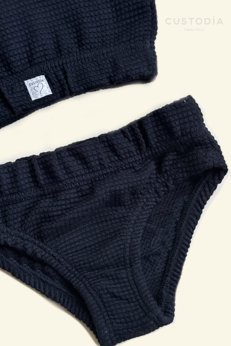 Conjunto Interior de Crop y Panty