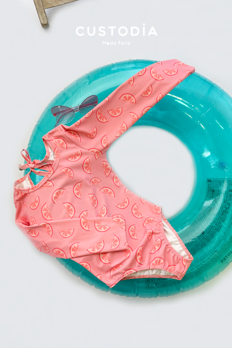 Traje de Baño Entero - Toronja 🍊