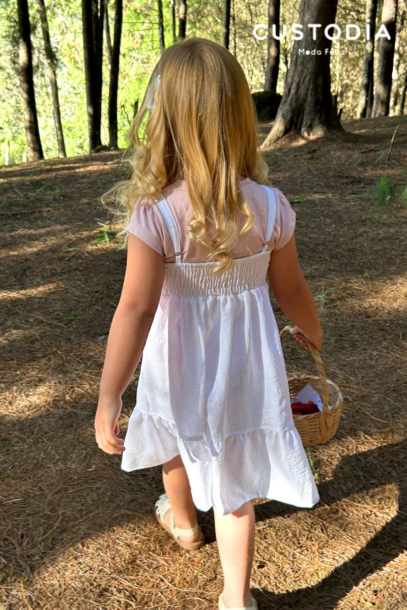 Vestido Y Camiseta Textura