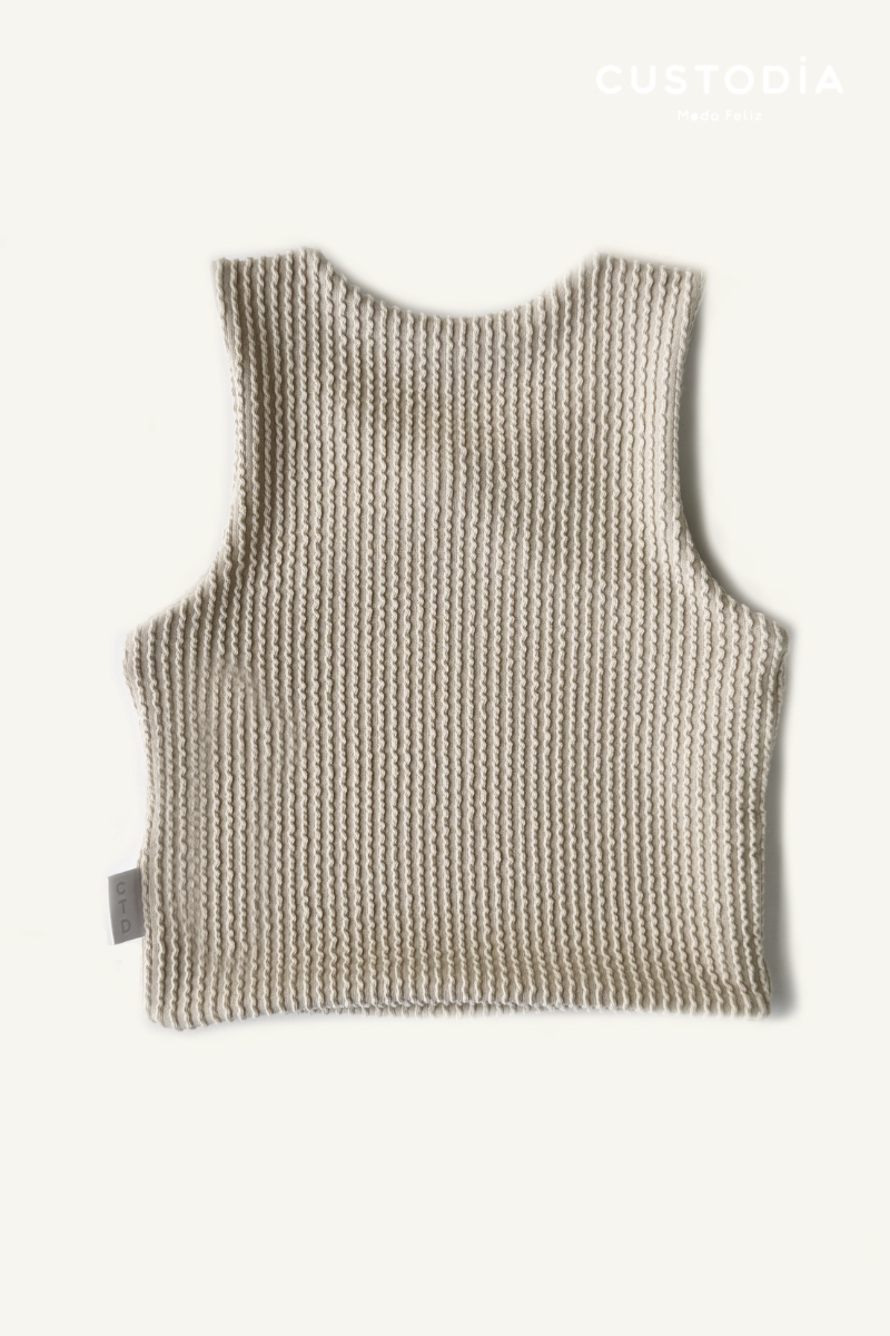 Crop Top Moño Frente