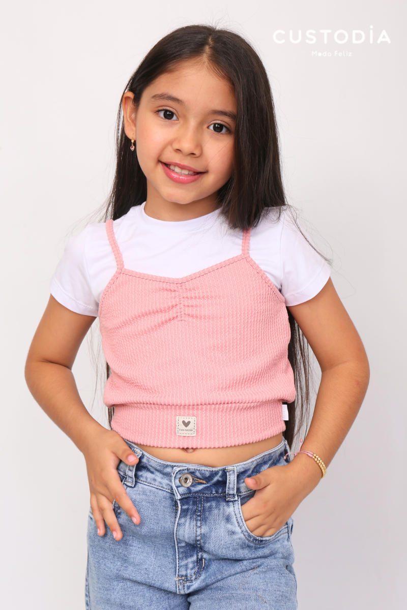 Camiseta Love en Rib