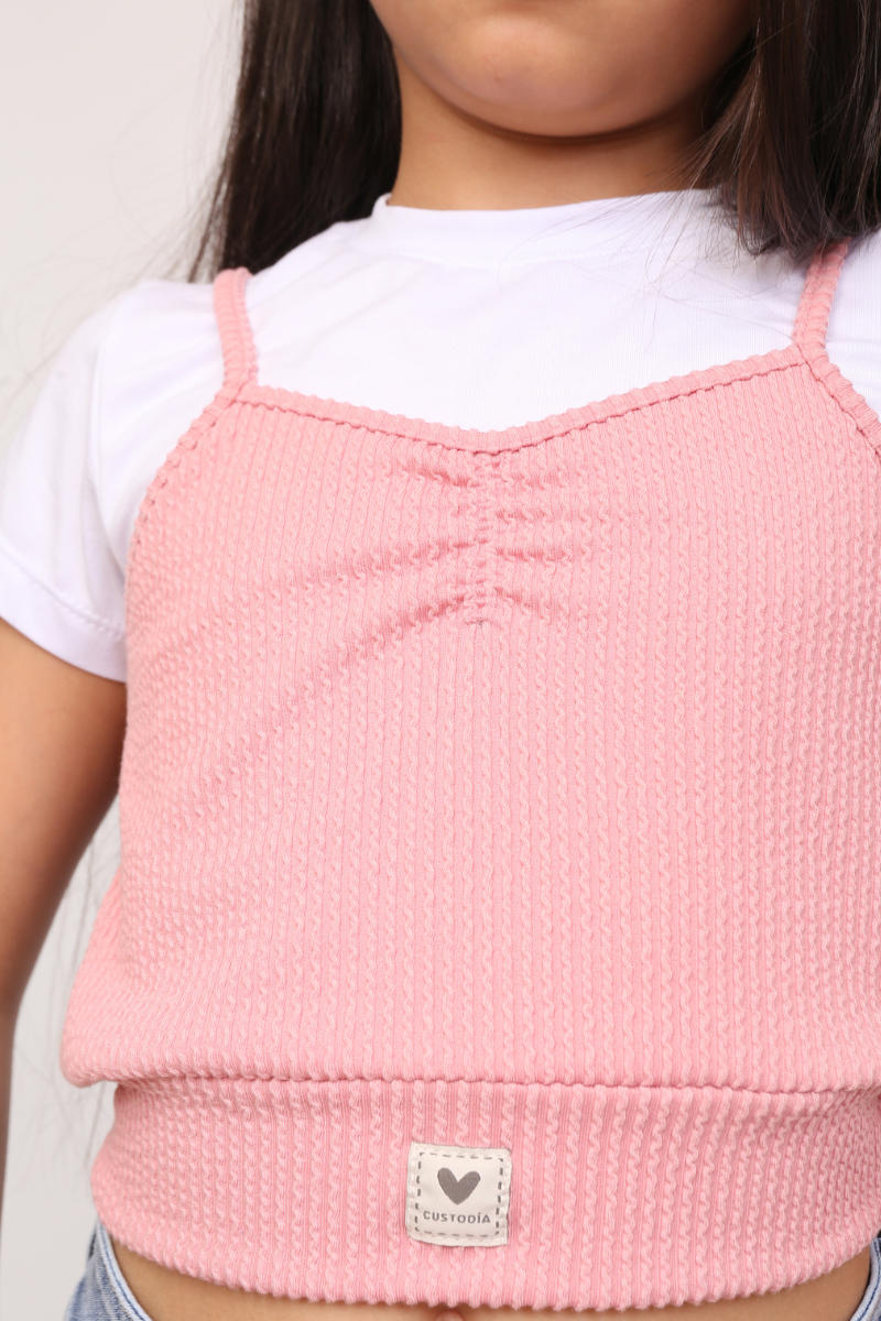 Camiseta Love en Rib