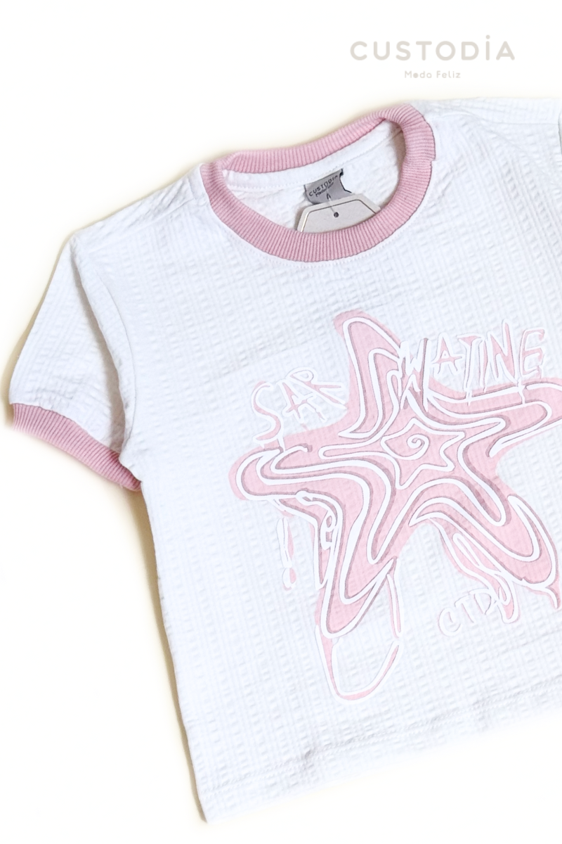 Camiseta Oversize Mar