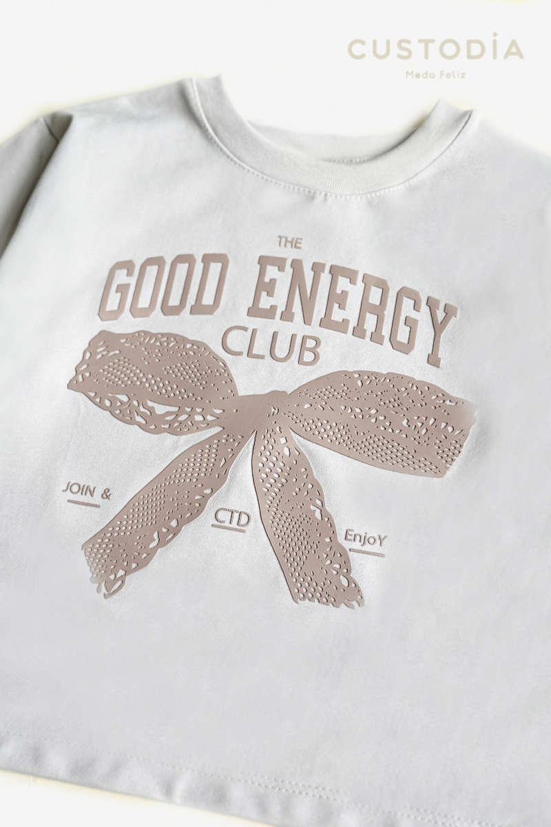 Camiseta Oversize Moño