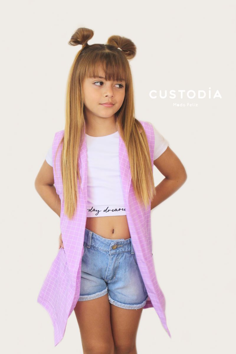 Set X3 Cárdigan Cuadros