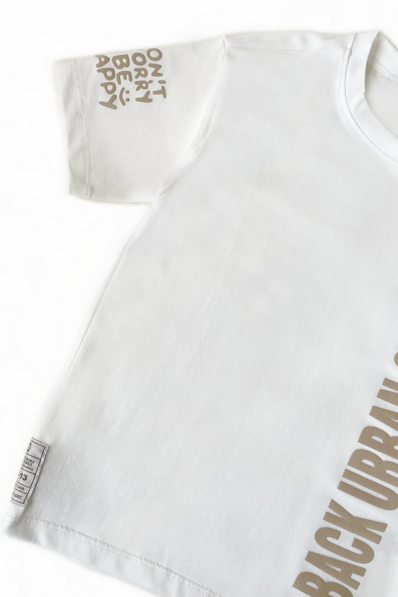 Camiseta Urban Happy Para Niño