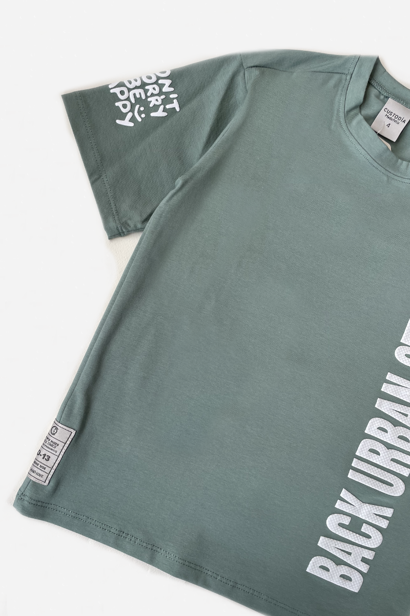 Camiseta Urban Happy Para Niño