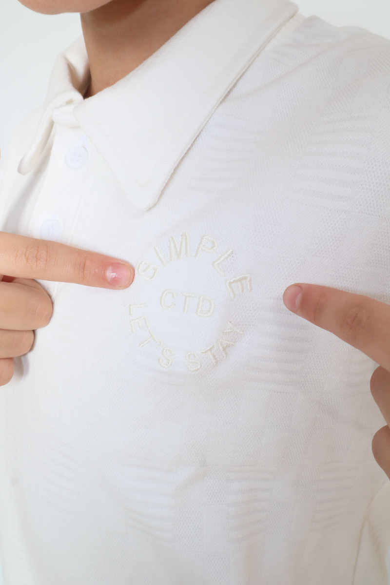 Camiseta Tipo Polo Simple