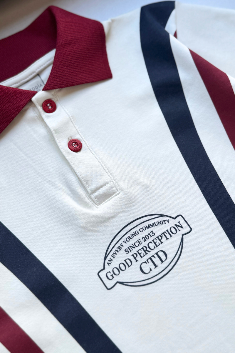 Camiseta Polo Rayas