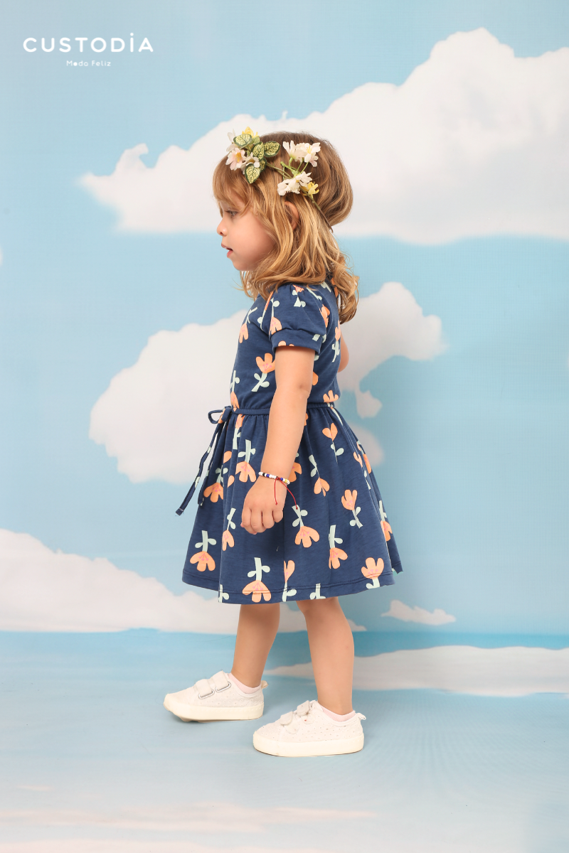 Vestido Con Panty Tulipanes