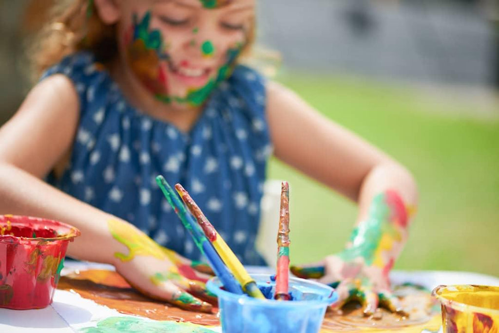 9 Beneficios de la pintura para niños - Custodia ModaFeliz