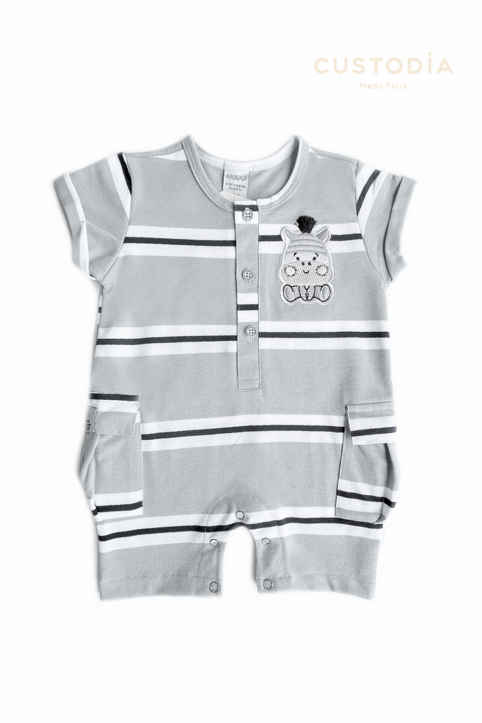 Enterizo Rayitas Cebra