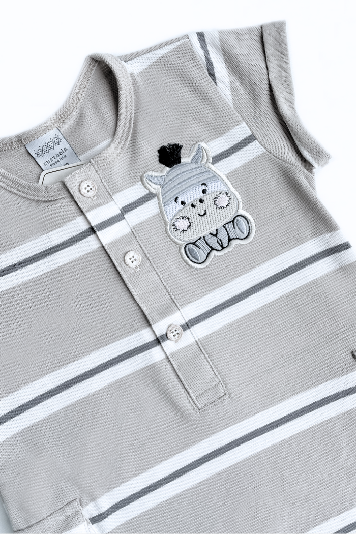 Enterizo Rayitas Cebra