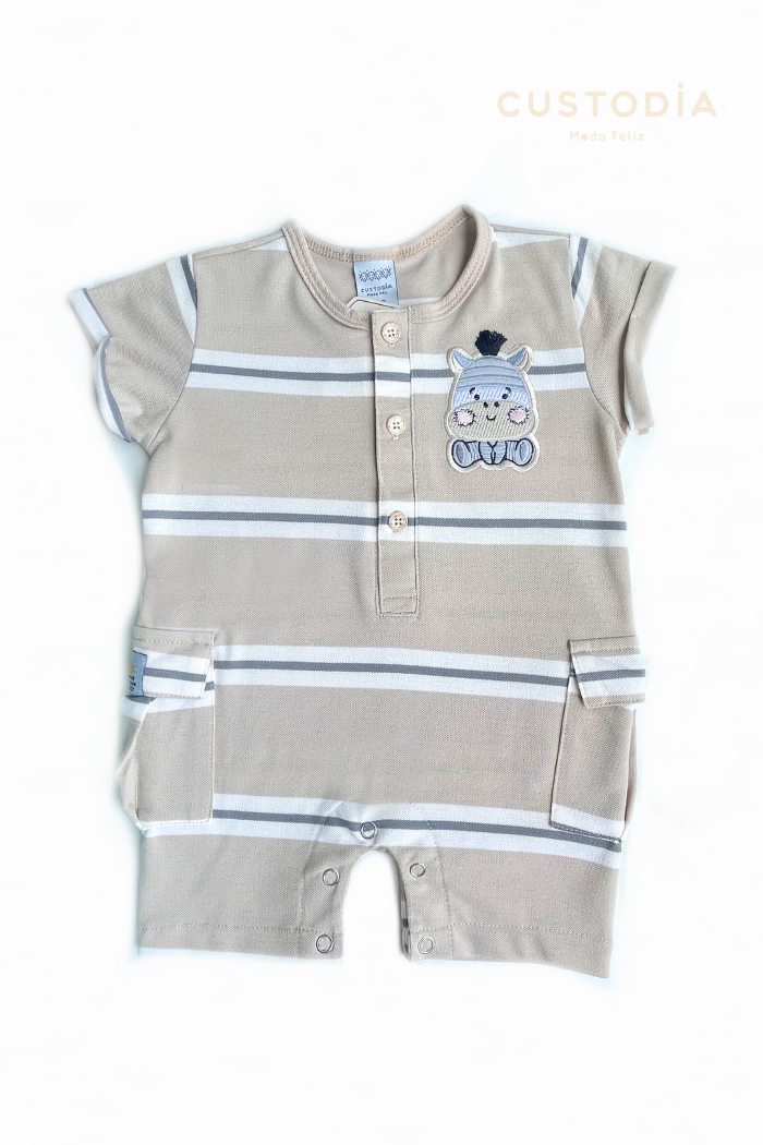 Enterizo Rayitas Cebra