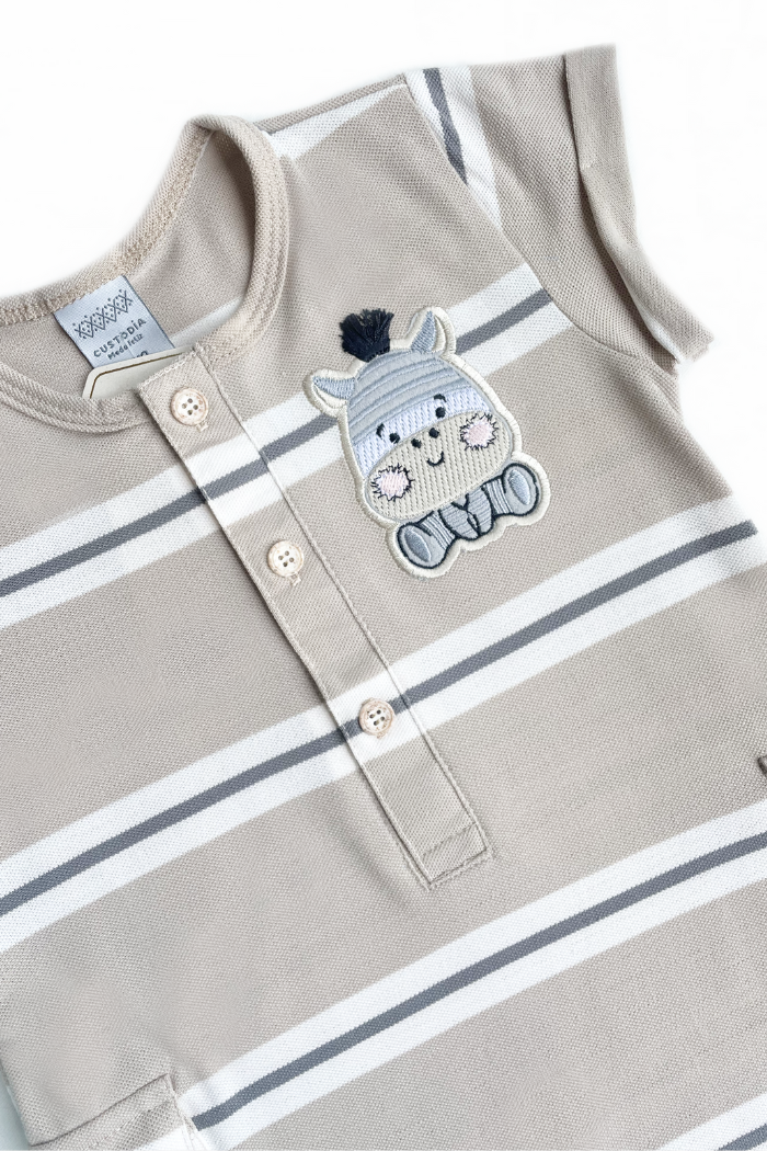 Enterizo Rayitas Cebra