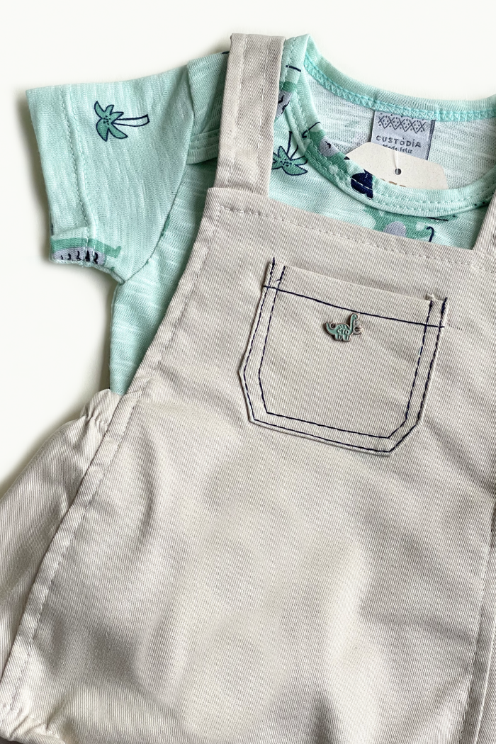 Overall Con Body de Cocodrilos