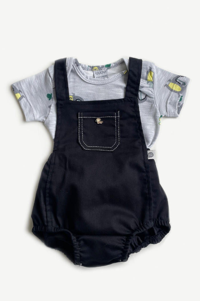 Overall Con Body de Cocodrilos