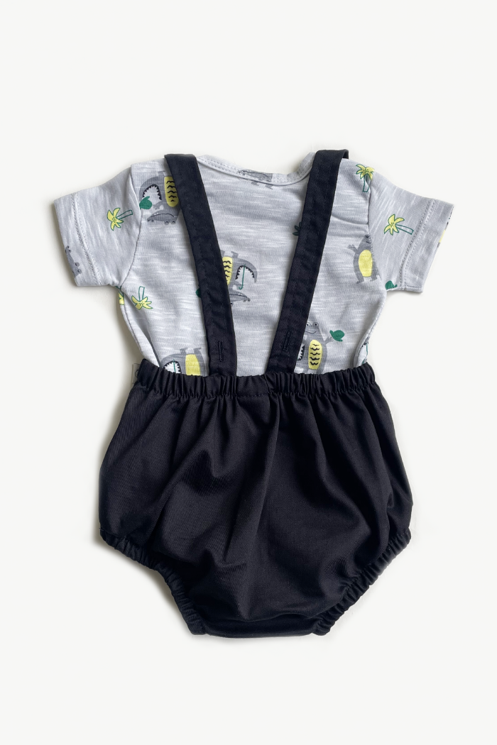 Overall Con Body de Cocodrilos