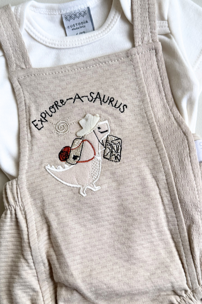 Set Mameluco Dino Explorer