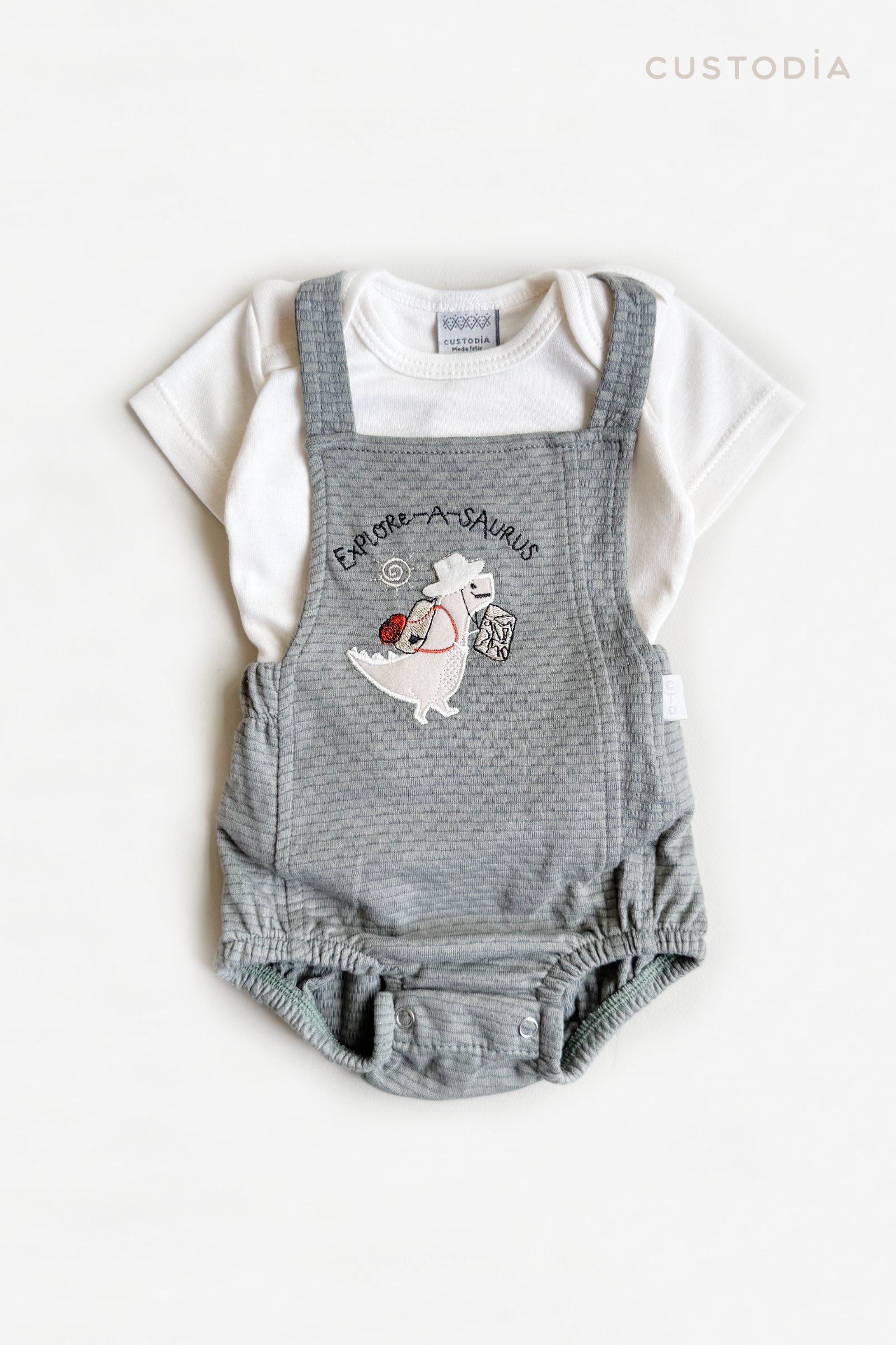 Set Mameluco Dino Explorer