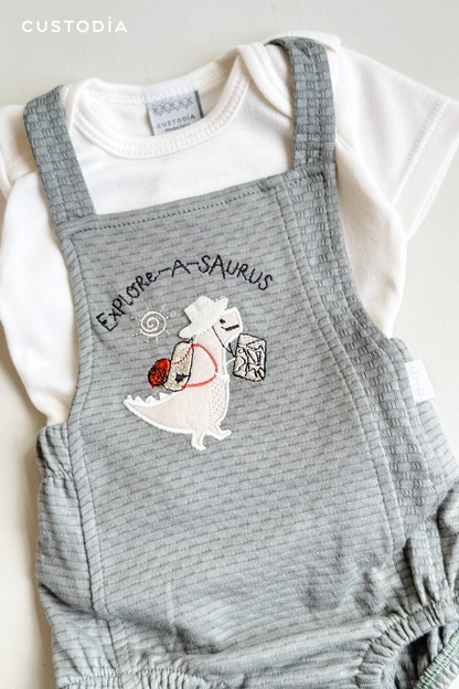 Set Mameluco Dino Explorer