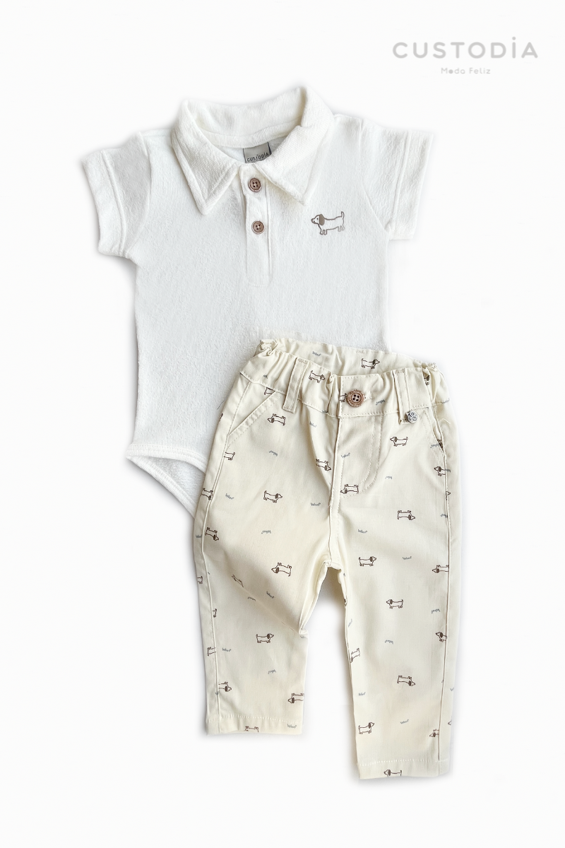 Conjunto Perritos Salchicha