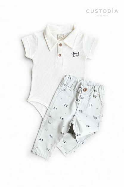 Conjunto Perritos Salchicha