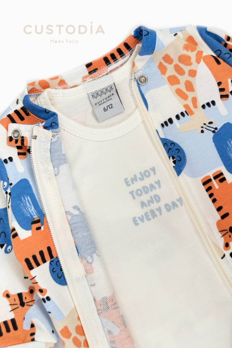 Set 3 Prendas Body - Buzo - Jogger Selvita