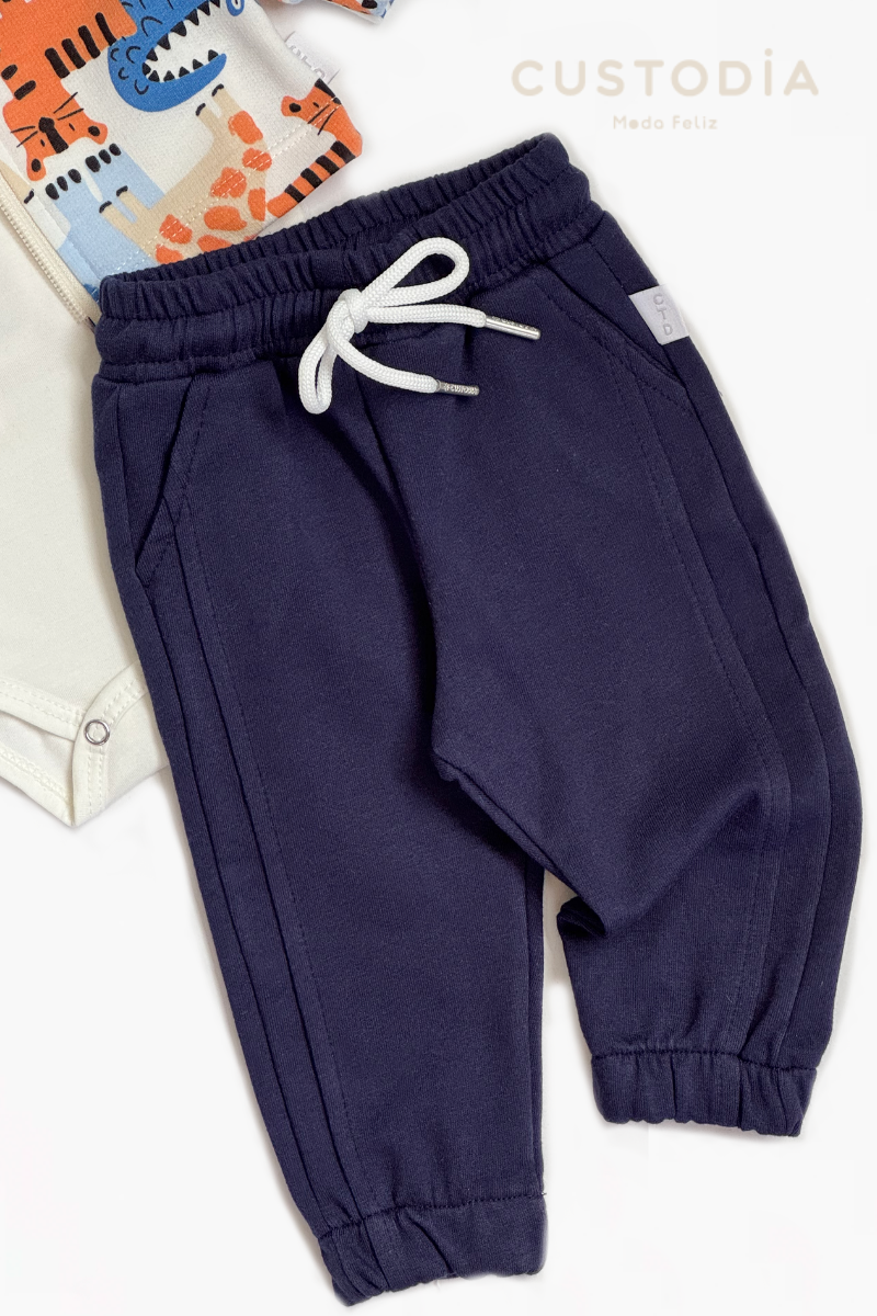 Set 3 Prendas Body - Buzo - Jogger Selvita