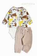 Set 3 Prendas Body - Buzo - Jogger Selvita