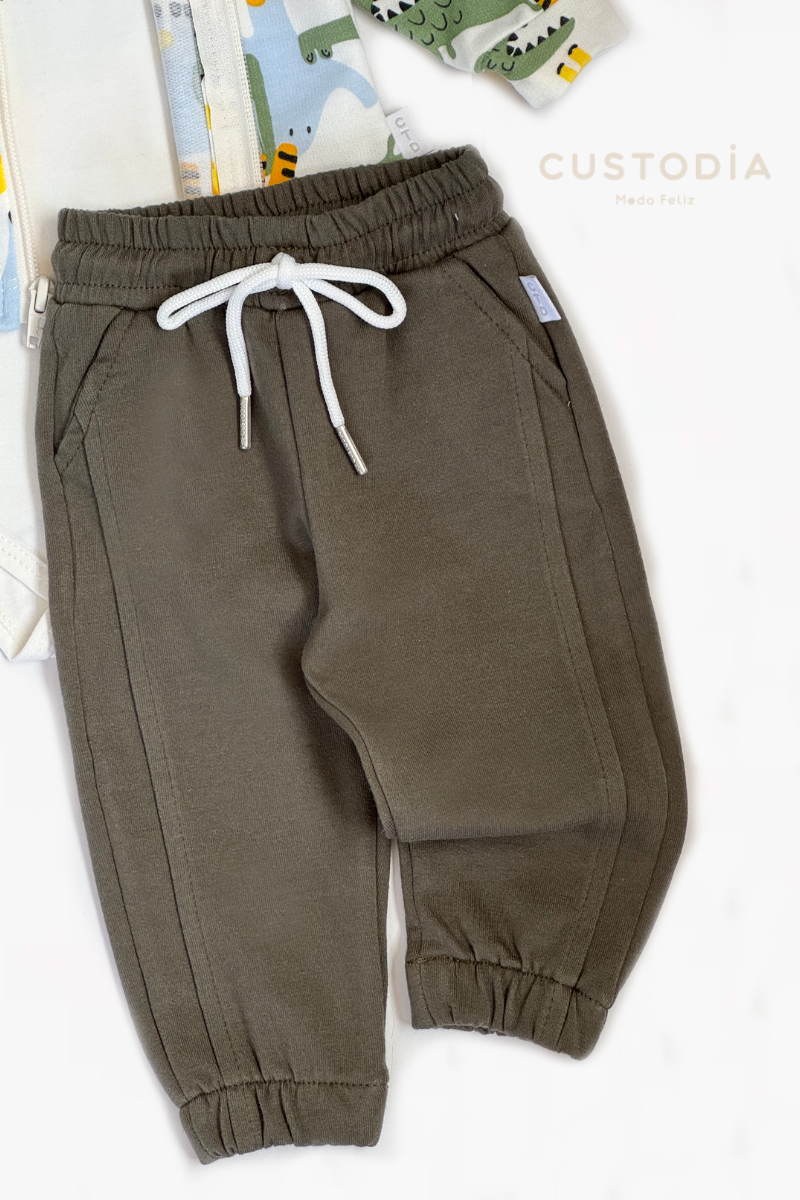 Set 3 Prendas Body - Buzo - Jogger Selvita