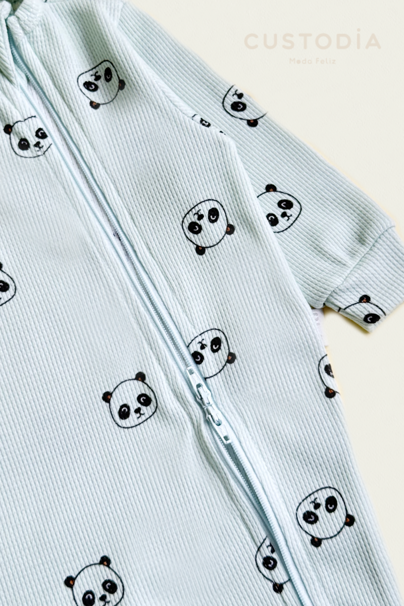 Pijama Entera Panda Doble Cierre
