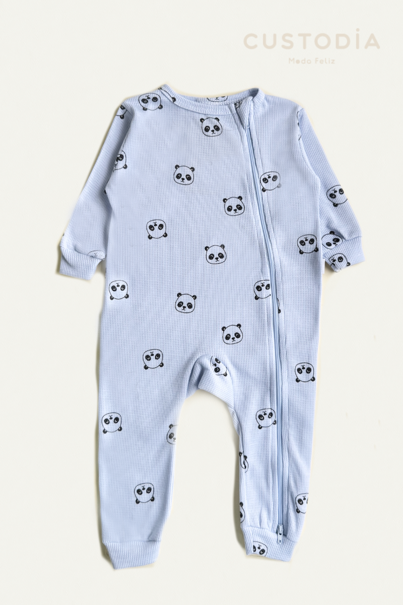 Pijama Entera Panda Doble Cierre