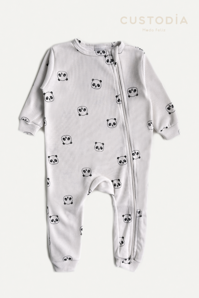 Pijama Entera Panda Doble Cierre