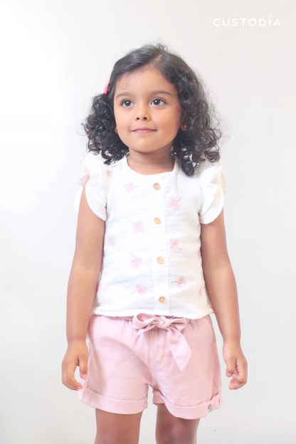 Set short y Blusa Flora