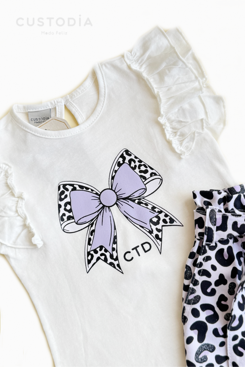 Set 2 Prendas Moño Printi