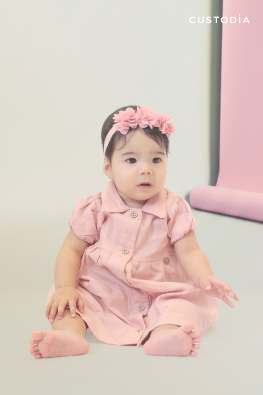 Vestido Puntitos Camisero Con Panty