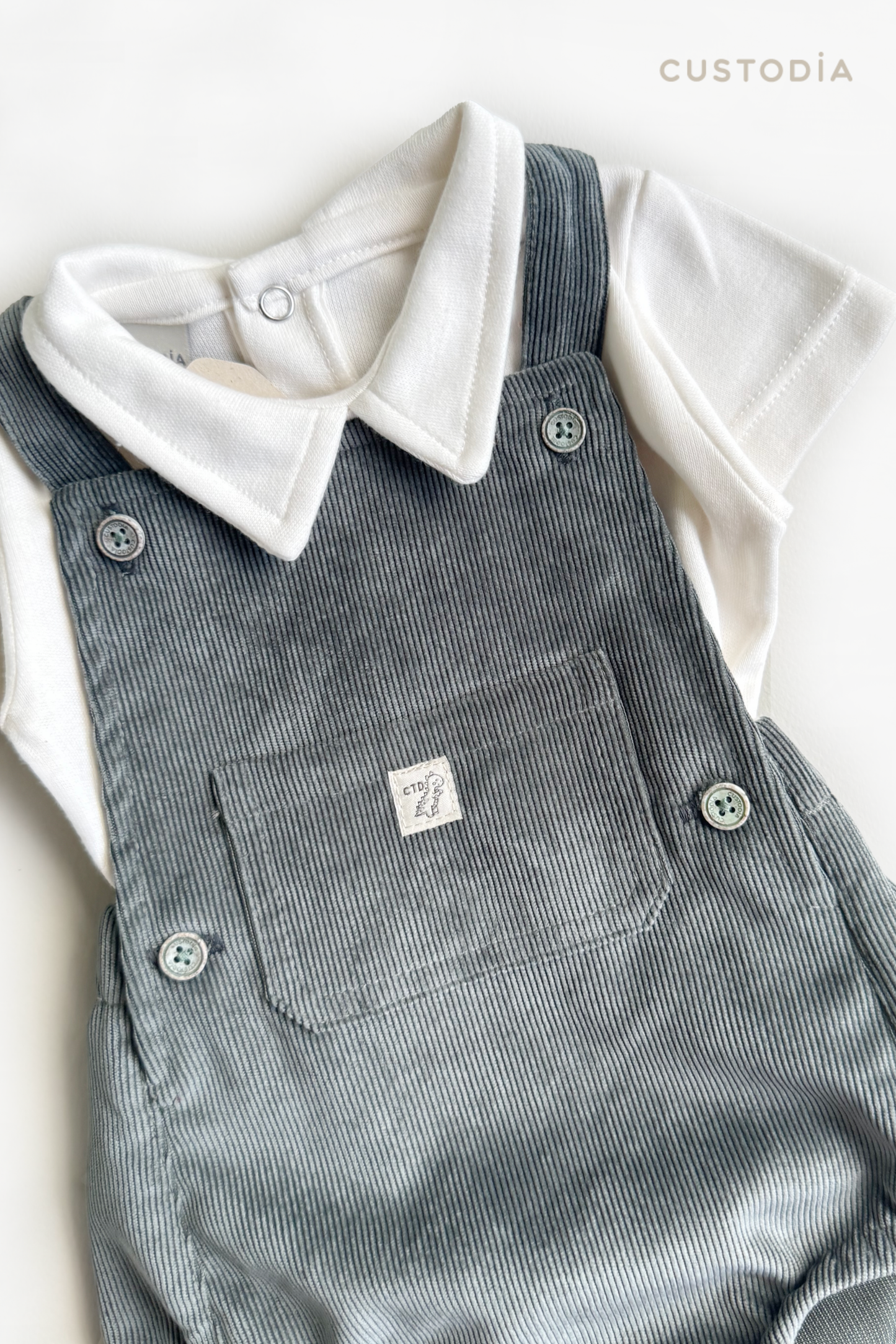 Set Mameluco Rib Dino Polito