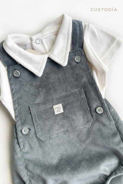 Set Mameluco Rib Dino Polito